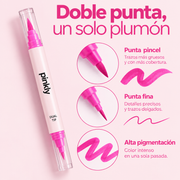 Pinkly Draw™ | Set de Plumones para Nail Art